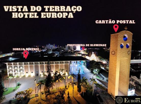 Hotel Europa Blumenau Buitenkant foto